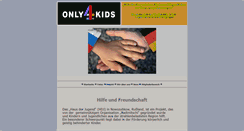 Desktop Screenshot of only4kids.de
